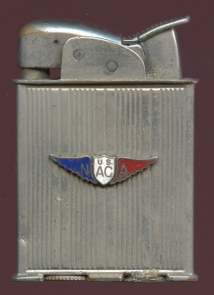 1945 Evans Lighter with Factory Applied US National Advisory Committee for Aeronautics NACA Insignia