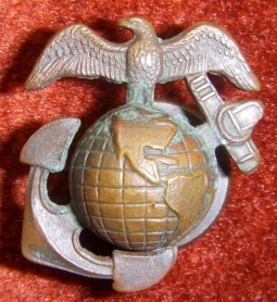 1930s US Marine Corps UK-Made EM Collar Insignia