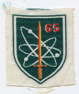 1960's ARVN 65th Signal Battalion Bevo Weave Patch