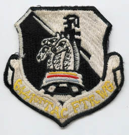 Scarce ca 1965 USAF 6441st Tac Fighter Wing Thai Made Jacket Patch