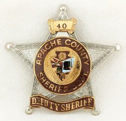 1994 Apache Co AZ Deputy Sheriff Badge #40 by TCI