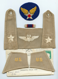 Direct Embroidered CBI made Insignia USAF Brigadier General Francis M. Barry