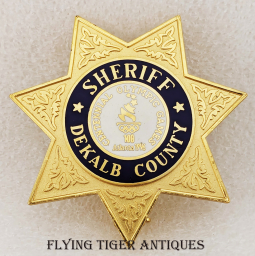 1996 Dekalb Co GA Sheriff Dept Centennial Olympic Games Commemorative Badge #302