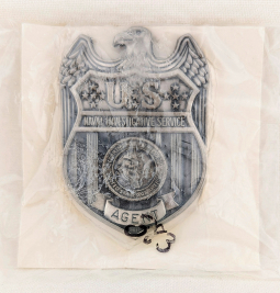 Mint in Wrapper DSN Naval Investigative Service Agent Badge #383