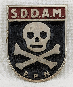 Ext Rare Late-Just Post WWII French Unite of German POW Manned Mine Removal Unit SDDAM
