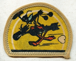 Early WWII 1942 - 1943 USAAF 313th Bomb Sq 21st Bomb Grp 3rd AF Jacket Patch