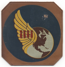 Beautiful WWII USAAF 314th Bomb Wing, 20th Air Force Jacket Patch