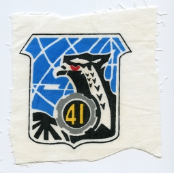 1960's RVNAF (Republic of Viet Nam Armed Forces) 41st Tactical Wing Printed Pocket Patch
