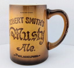 Great ca 1900 Pre-Prohibition Robert Smith Musty Ale Mug from Philadelphia