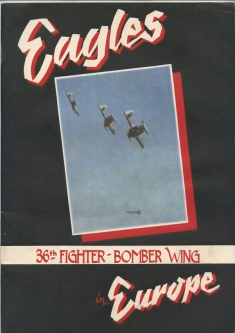 Korean War Era "36th Fighter-Bomber Wing: Eagles in Europe" Unit History with Great Jet Pics!