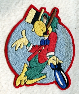 Very Rare WWII USAAF 387th Bomb Squadron 312th Bomb Group 5th Air Force Jacket Patch