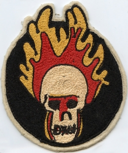 Scarce WWII USAAF 3rd Combat Cargo Sq., 1st C. C. Grp., 10th AF CBI-Made Unofficial Jacket Patch