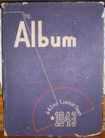 Extremely Rare WWII US Army 442 Combat Team 1943 Yearbook 'The Album'