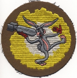 WWII US 486th Bomb Squadron, 340th Bomb Group, 9th & 12th Air Forces Bugs Bunny Patch