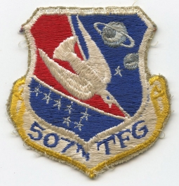 1970s USAF 507th Tactical Fighter Group (TFG) Jacket Patch US-Made