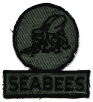 1950's - 1960's US Navy Seabees CBs Fatigue Shirt Patch