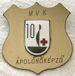 1950s Hungarian Red Cross Nurse Instructor Badge