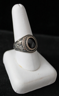 Beautiful Cold War era Sterling United States Air Force 57 Ring