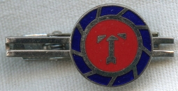 Early to Mid-1960s Flying Tiger Line Pilot Tie Bar 3rd Issue, Type 1 Logo