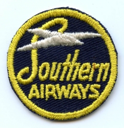 1960's Southern Airways Baseball Cap Patch
