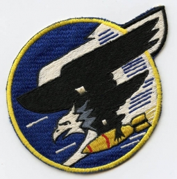 Circa 1970 Japanese-Made USAF 69th Bomb Squadron Jacket Patch Vietnam