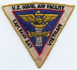 Early '70's USN US Naval Air Facility Cam Ranh Bay, Vietnam Jacket Patch