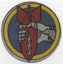 WWII USAAF 712th Bomb Squadron, 448th Bomb Group, 8th Air Force Jacket Patch