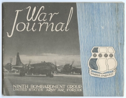 WWII USAAF 9th Bomb Group (20th AF) "War Journal" Short Unit History Produced in Pacific Theatre