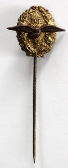 Early German Federal Republic DLV (Deutsches Luft Verband) Lapel Stick Pin Tinnie