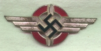 Pre-WWII DLV (Deutsches Luft Verband) Pilot Hat Badge