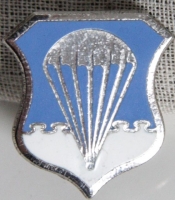 Rare US Air Force Parachutist Qualification Badge Used From 1956-1963