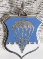 Rare US Air Force Senior Parachutist Qualification Badge Used from 1956-1963