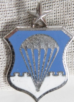 Rare US Air Force Senior Parachutist Qualification Badge Used from 1956-1963