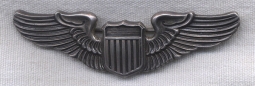 WWII Sterling Army Air Force Pilot Wing by Meyer