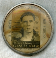WWII USAAF Cadet ID Badge from Oakland, California Airport