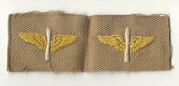 Great Pair of CBI-Made AAF Officer Collar Insignia for Bush Jacket