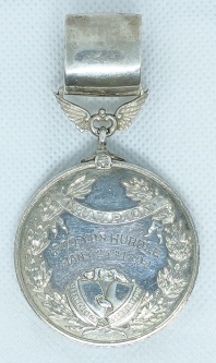 Lovely 1892 AAUUS, Metropolitan (New York) ASSOC 1st Place/Champion Silver Medal for the 300 yds Hur