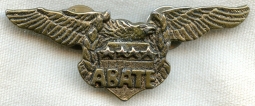1970s ABATE (American Bikers Aimed Toward Education) Pin