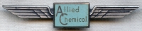 Great Late 1950's Allied Chemical Corporation Pilot Wing Type I in Sterling by Balfour