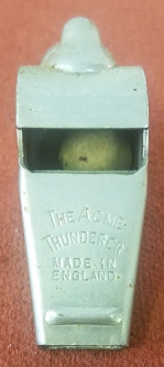 Scarce LARGE Size & LOUD 1940's-50's Acme Thunderer Whistle