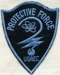 Late 1940's US Atomic Energy Commission Protective Force Shoulder Patch