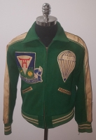 Great Late 1940's 511th Airborne "Tour" Jacket with Huge Chenille Patches