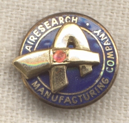 14K Gold AiResearch Manufacturing Co. 5 Years of Service Award
