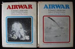"AIRWAR" Vol 1 & 2 by Edward Jablonski Illustrated History of WWII Air Power