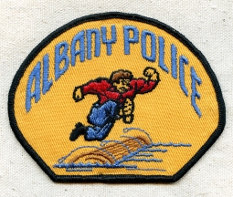 Ca Early 1960's Albany Oregon Police Patch 3rd Style used 1956 - 89