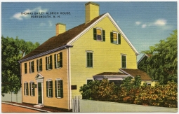 Circa 1951 Postcard of Thomas Bailey Aldrich House, Portsmouth, New Hampshire by Harry Winebaum News
