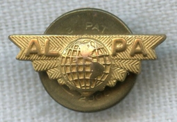 Late 1940's Lapel Pin for Air Lines Pilot Association (ALPA)