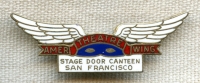 WWII American Theatre Wing Stage Door Canteen San Francisco Lapel Wing NO LONGER AVAILABLE
