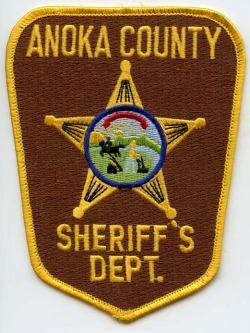 1990s Anoka County, Minnesota Sheriff Patch
