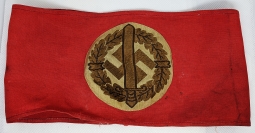 Pre WWII NSDAP SA Sports Association Armband Worn by Competitors & Officials in SA Sports Events